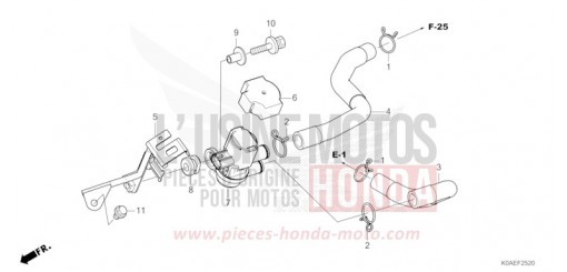 AIR INJECTION SOLENOID VALVE CBF300NAN de 2022